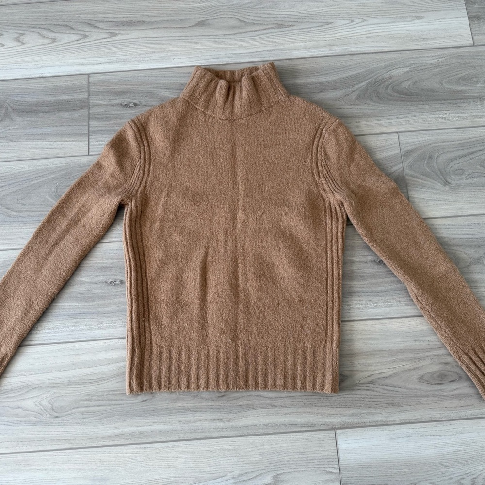 J. Crew Mockneck sweater in Supersoft yarn